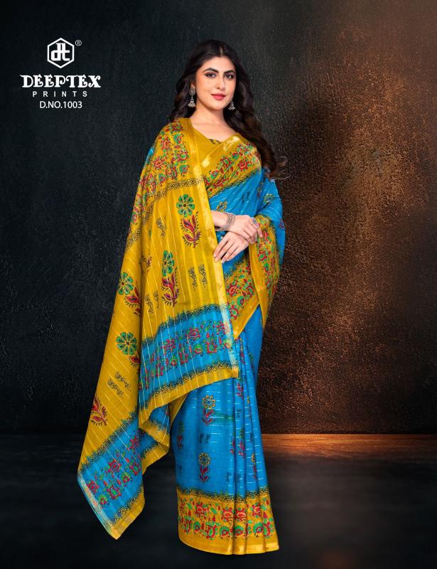 Deeptext block beauty vol-1 best saree wholesale market in surat